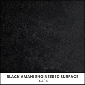 Black Amani Engineered Surface - TS404