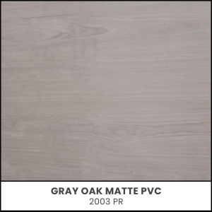 Gray Oak Matte PVC - 2003 PR