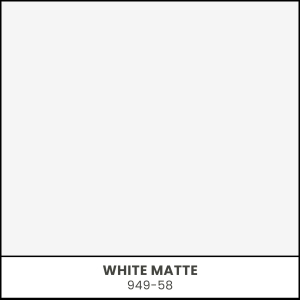 White Matte Laminate - 949-58