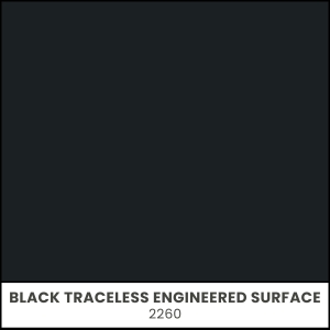 Black Traceless Engineered Surface - 2260
