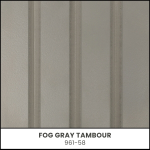 Fog Gray Tambour - 961-58
