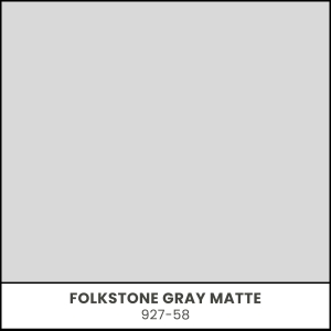 Folkstone Gray Matte Laminate - 927-58