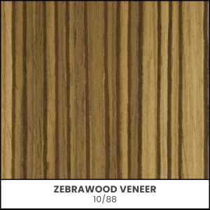 Zebrawood Veneer - 10/88