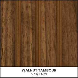 Walnut Tambour - 579/ FNZ3