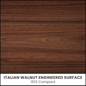 Italian Walnut Engineered Surface - 1513 Compact