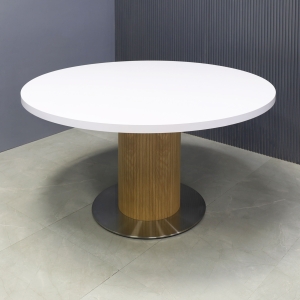 California X2 Round Conference Table With Laminate Top