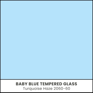 Baby Blue Tempered Glass - Turquoise Haze 2060-60
