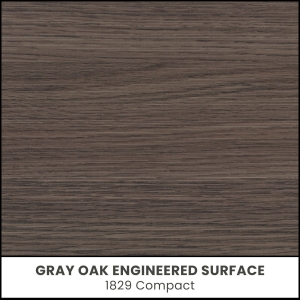 Gray Oak Engineered Surface - 1829 Compact