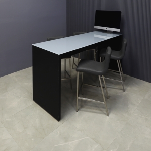 Ashville Tempered Glass Collaboration Table