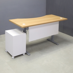 aXis Sit-stand Executive Desk with Laminate Top 