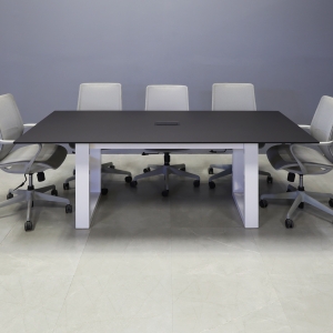 Aurora Rectangular Conference Table With Engineered Surface Top