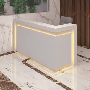 New York L-Shape Custom Reception Desk