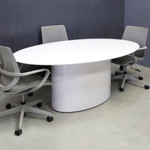 Aurora Oval Conference Table With Engineered Surface Top