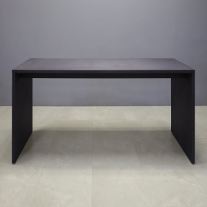 Ashville Bar Table in Ebony Veneer - 90 In. - Stock #44
