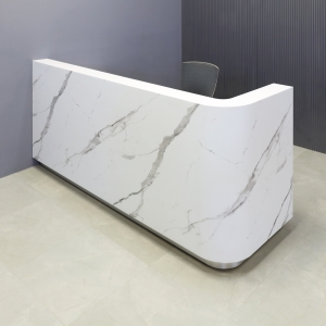 Nola L-Shape Custom Reception Desk