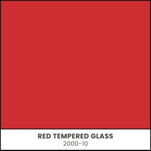 Red Tempered Glass - 2000-10