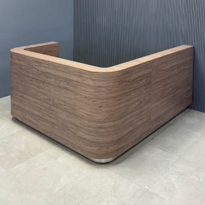Nola Large L-Shape Custom Reception Desk