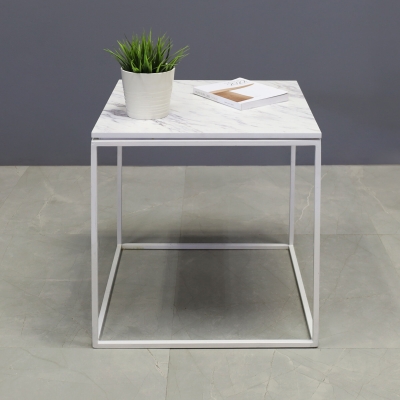 20-inch Aspen Square Side Lobby Table in 1/2