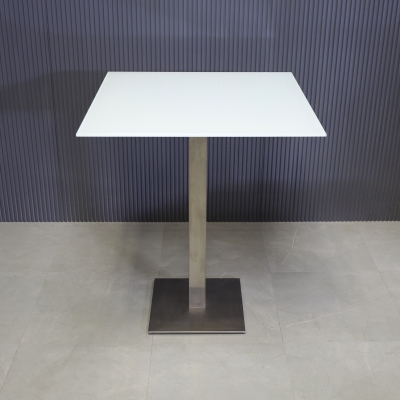 36-inches California Square Bar Table with 1/2