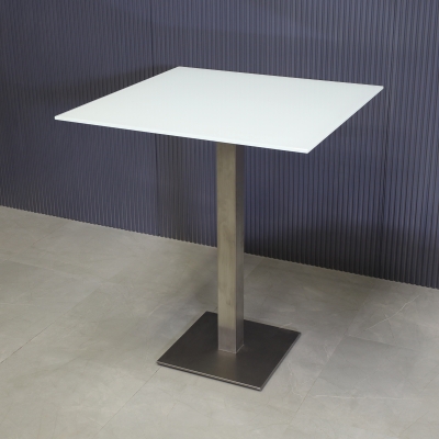 36-inches California Square Bar Table with 1/2