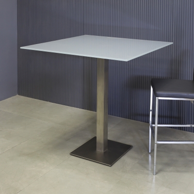 42-inches California Square Bar Table with 1/2