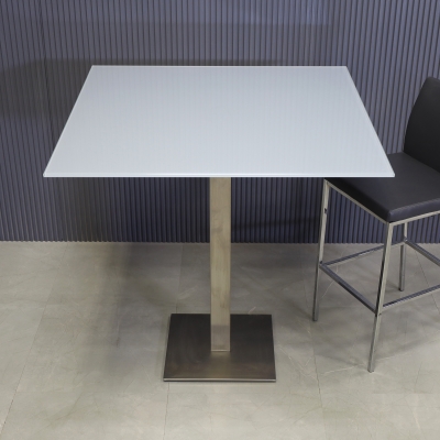 42-inches California Square Bar Table with 1/2