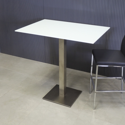42-inch California Rectangular Bar Table in 1/2