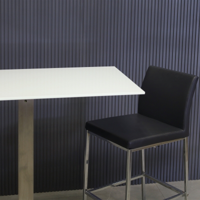 42 x 28-inches California Rectangular Bar Table with 1/2