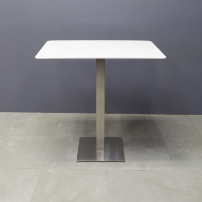 42-inch California Rectangular Engineered Surface Bar Table in 1/2