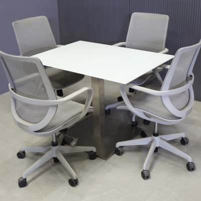 42 x 30-inches California Rectangular Cafeteria Table in 1/2