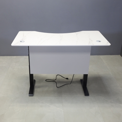 60-inch aXis Sit-stand Executive Desk with 1/2