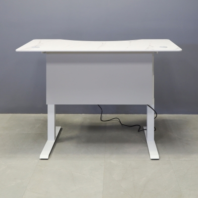 60-inch aXis Sit-stand Executive Desk with 1/2