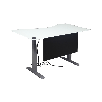 60-inch aXis Sit-stand Executive Desk with 1/2