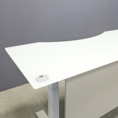 60-inch aXis Sit-stand Executive Desk with 1/2