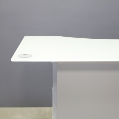 60-inch aXis Sit-stand Executive Desk with 1/2