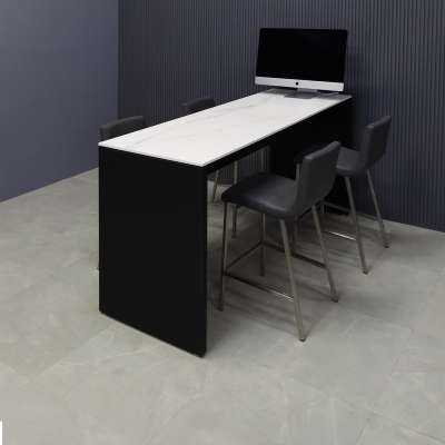 72-inch width x 42-inch height, Ashville Engineered Surface Collaboration Table in 1/2