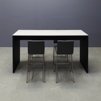 72-inch width x 42-inch height, Ashville Engineered Surface Collaboration Table in 1/2