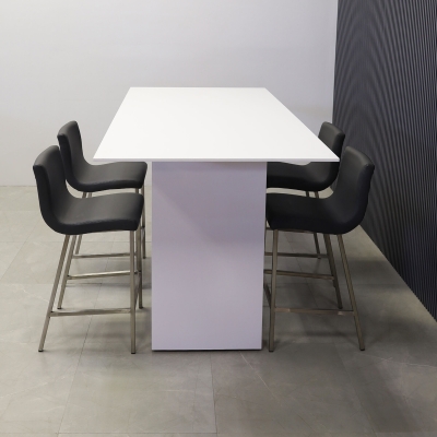 72-inch Windsor Engineered Surface Bar Table in 1/2