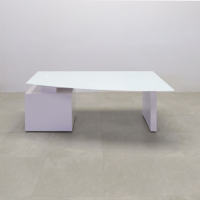 72-inch Avenue Curved Executive Desk in 1/2