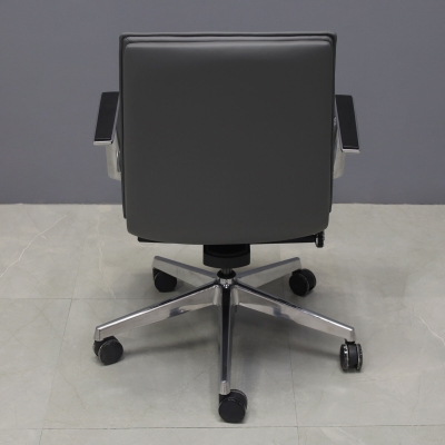 Casoni Conference and Task Chair in gray upholstery, shown here.