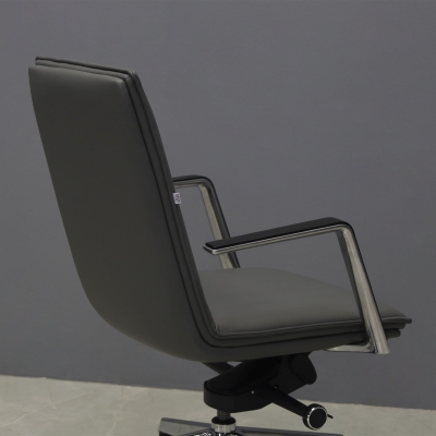 Casoni Conference and Task Chair in gray upholstery, shown here.