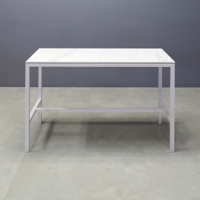 60-inch Aspen Engineered Surface Bar Table in 1/2