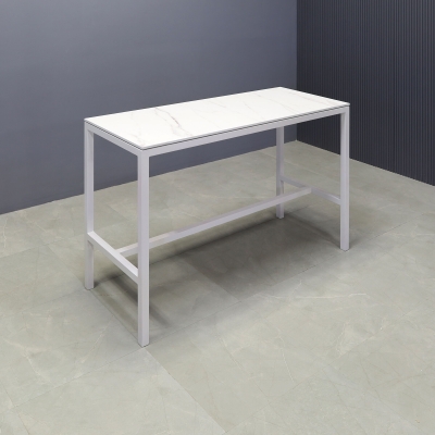 60-inch Aspen Engineered Surface Bar Table in 1/2