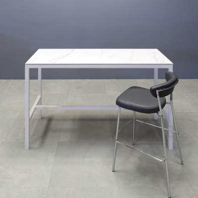 60-inch Aspen Engineered Surface Bar Table in 1/2