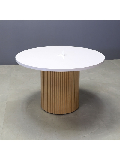 Newton Round Conference Table With Laminate Top
