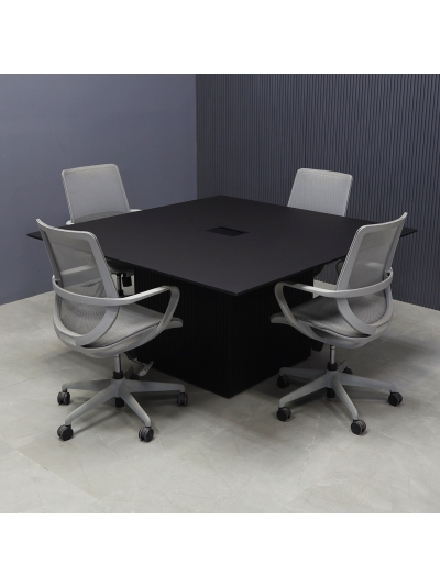 Aurora Square Conference Table With Engineered Surface Top