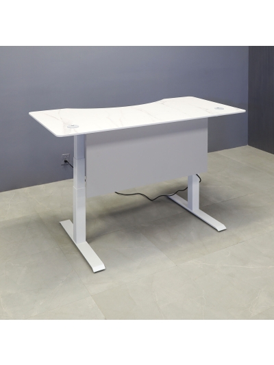 aXis Sit-stand Executive Desk with Engineered Surface Top 