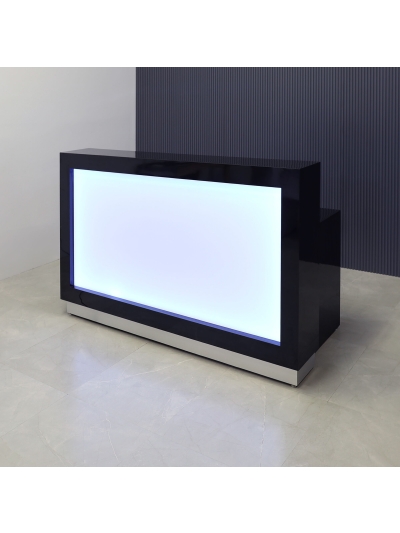 Vegas Custom Reception Desk with Light Box