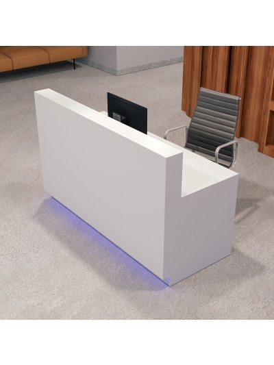 Dallas Straight Custom Reception Desk 