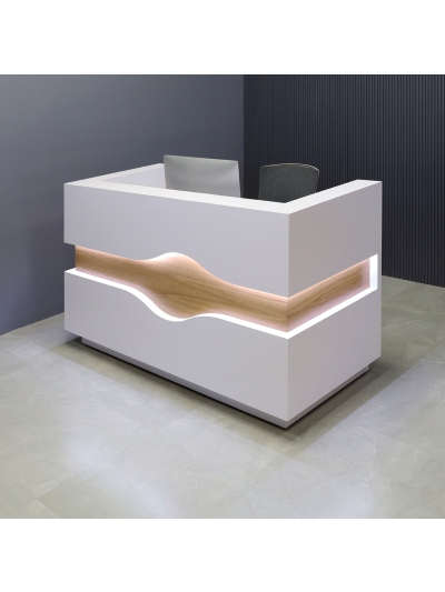Wave Custom Reception Desk
